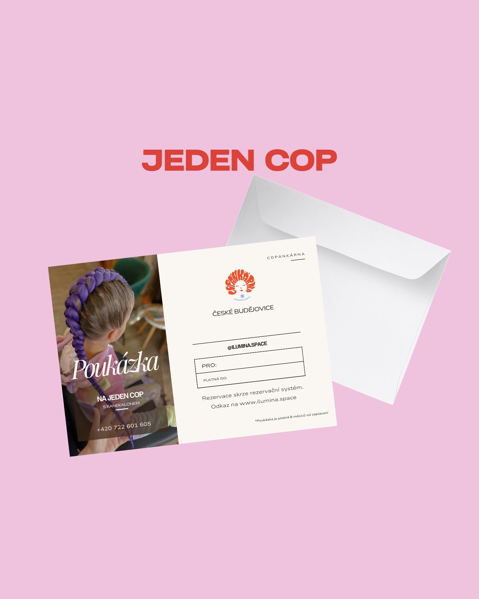 Poukázka na jeden boxerský cop s kanekalonem